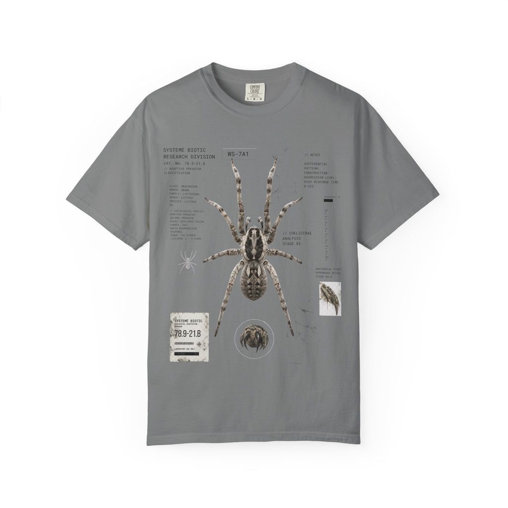 Spider Anatomy Graphic T-Shirt — Vintage Scientific Illustration Tee