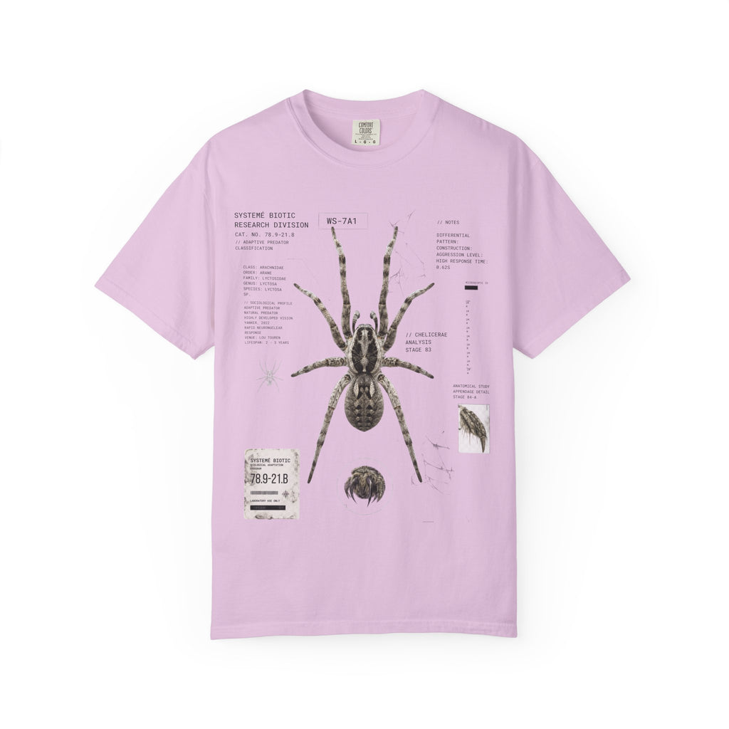 Spider Anatomy Graphic T-Shirt — Vintage Scientific Illustration Tee