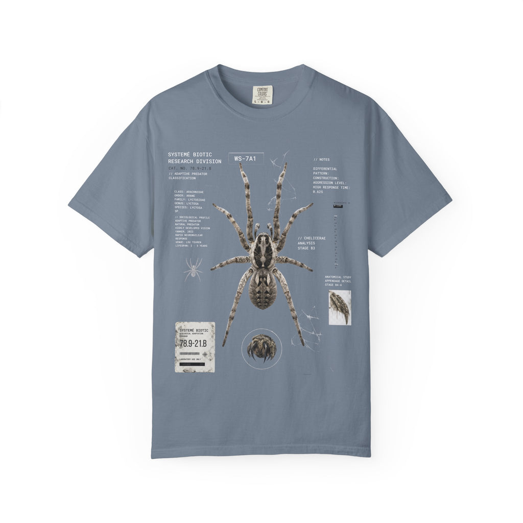 Spider Anatomy Graphic T-Shirt — Vintage Scientific Illustration Tee