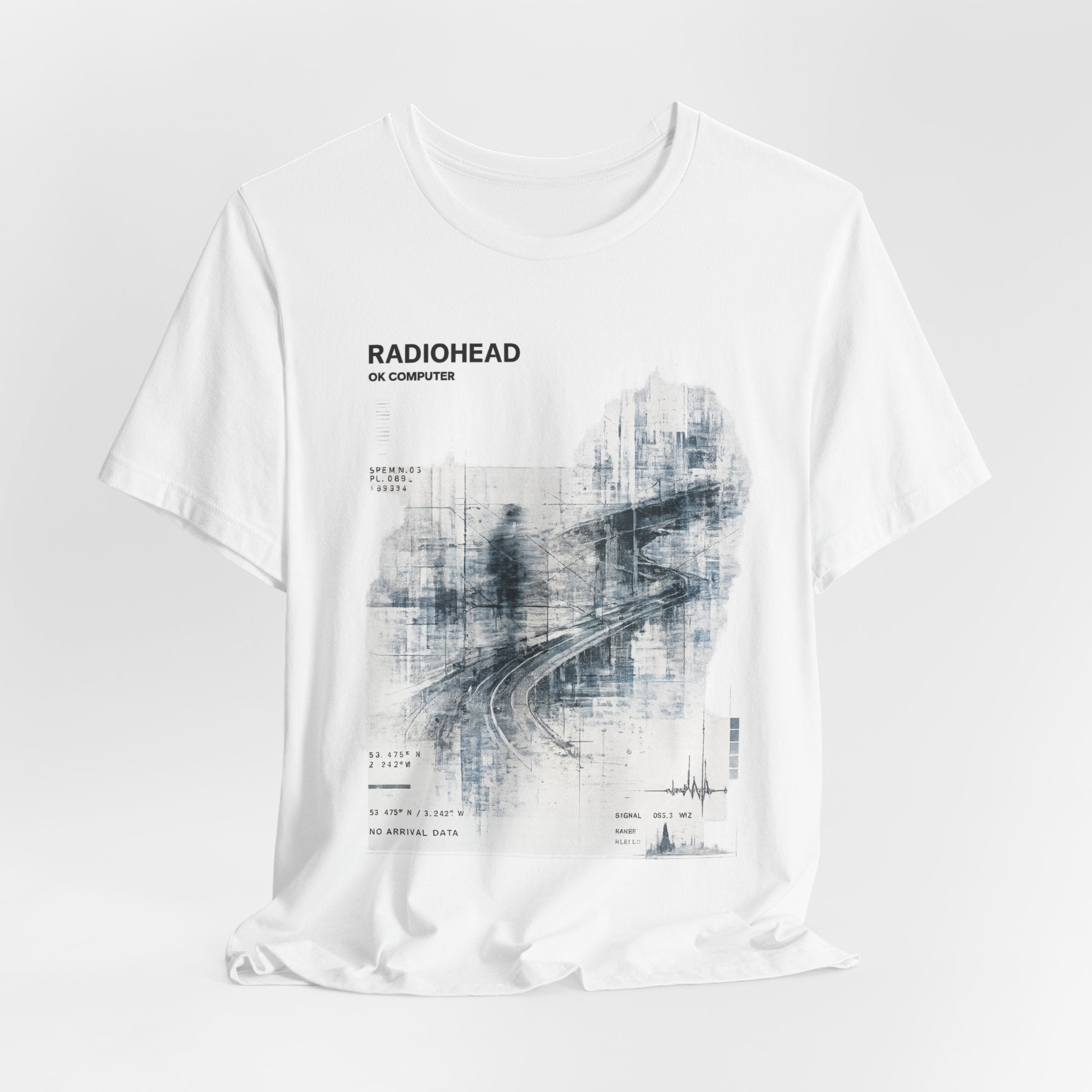 Radiohead "OK Computer" Graphic Tee — Abstract Album Art T-Shirt