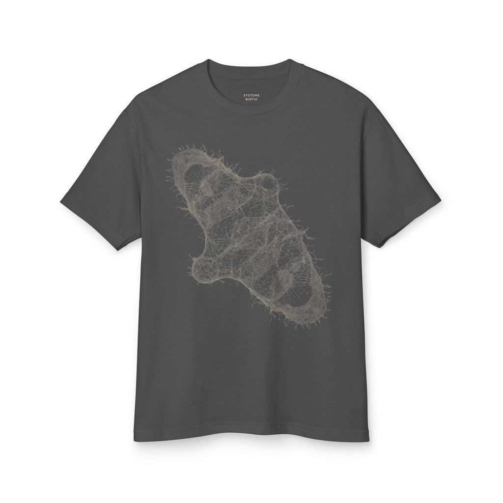 Abstract Marble Shell T-Shirt | Minimal Line Art Tee