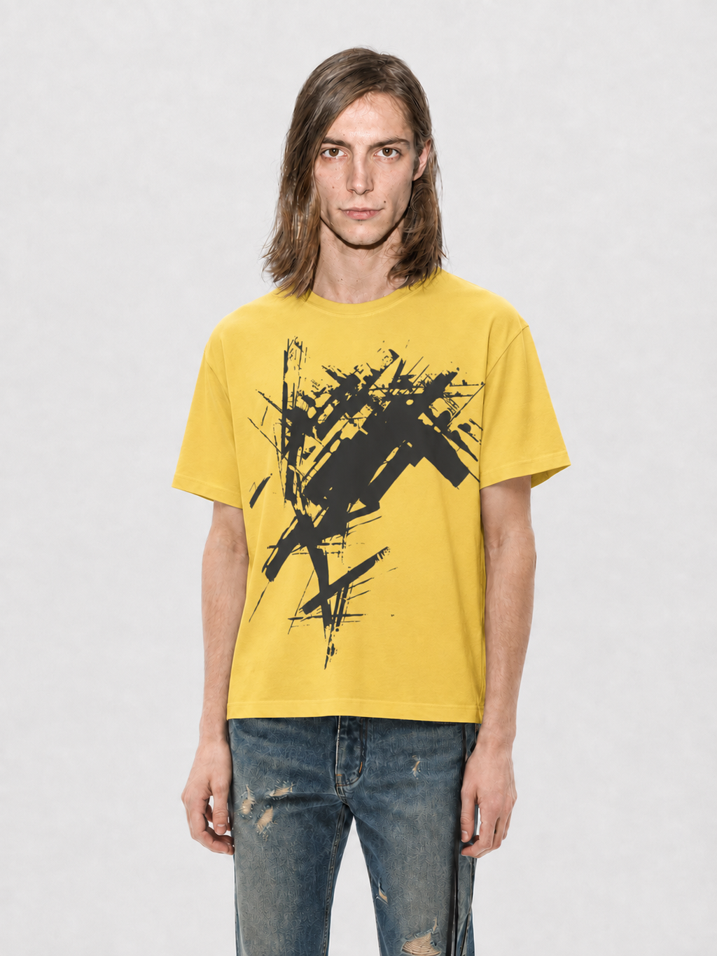Levon Abstract Signal T-Shirt