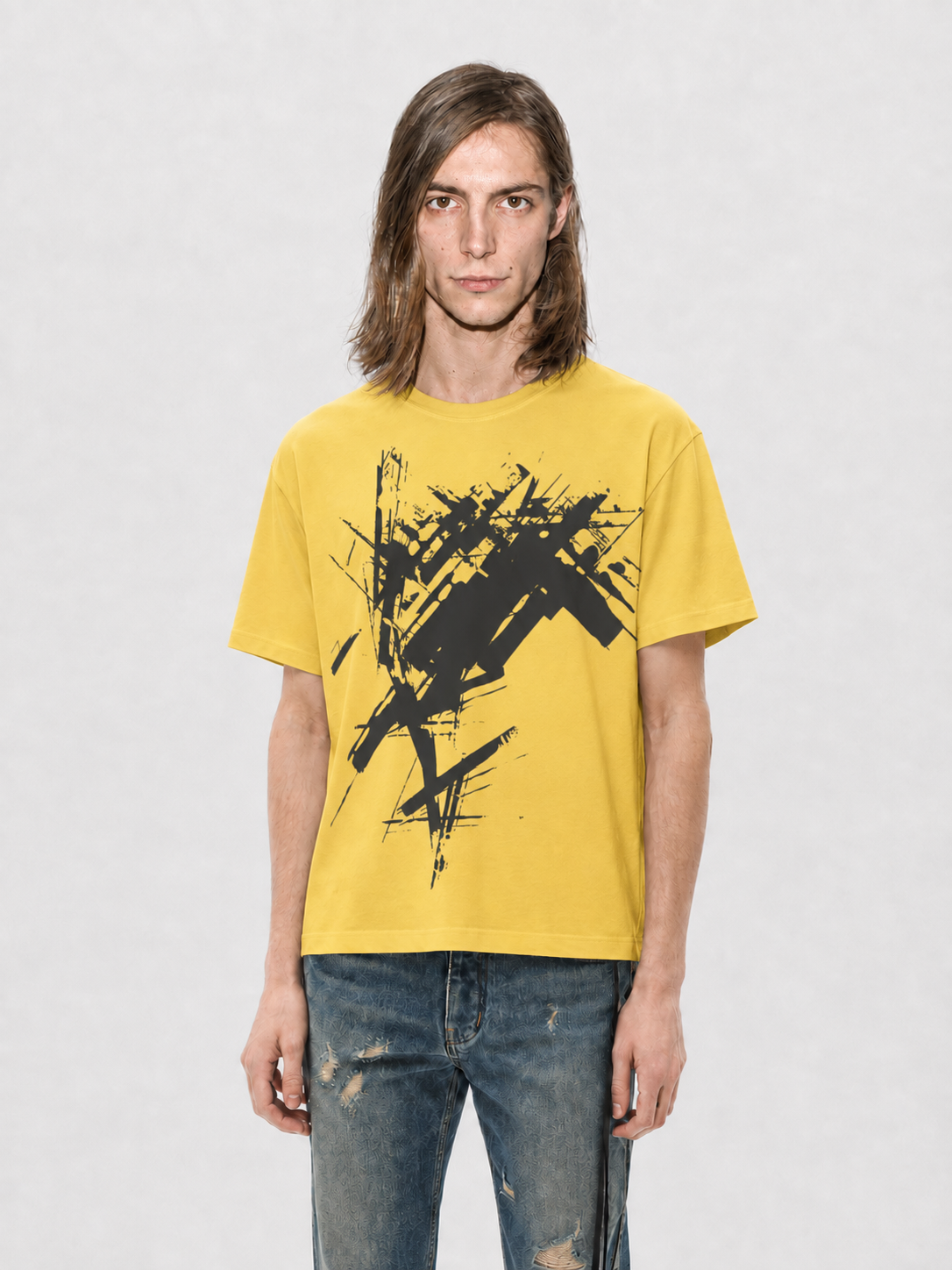 Levon Abstract Signal T-Shirt