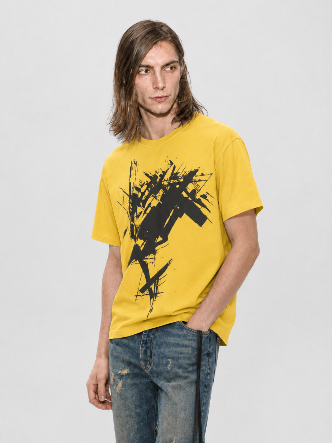 Levon Abstract Signal T-Shirt