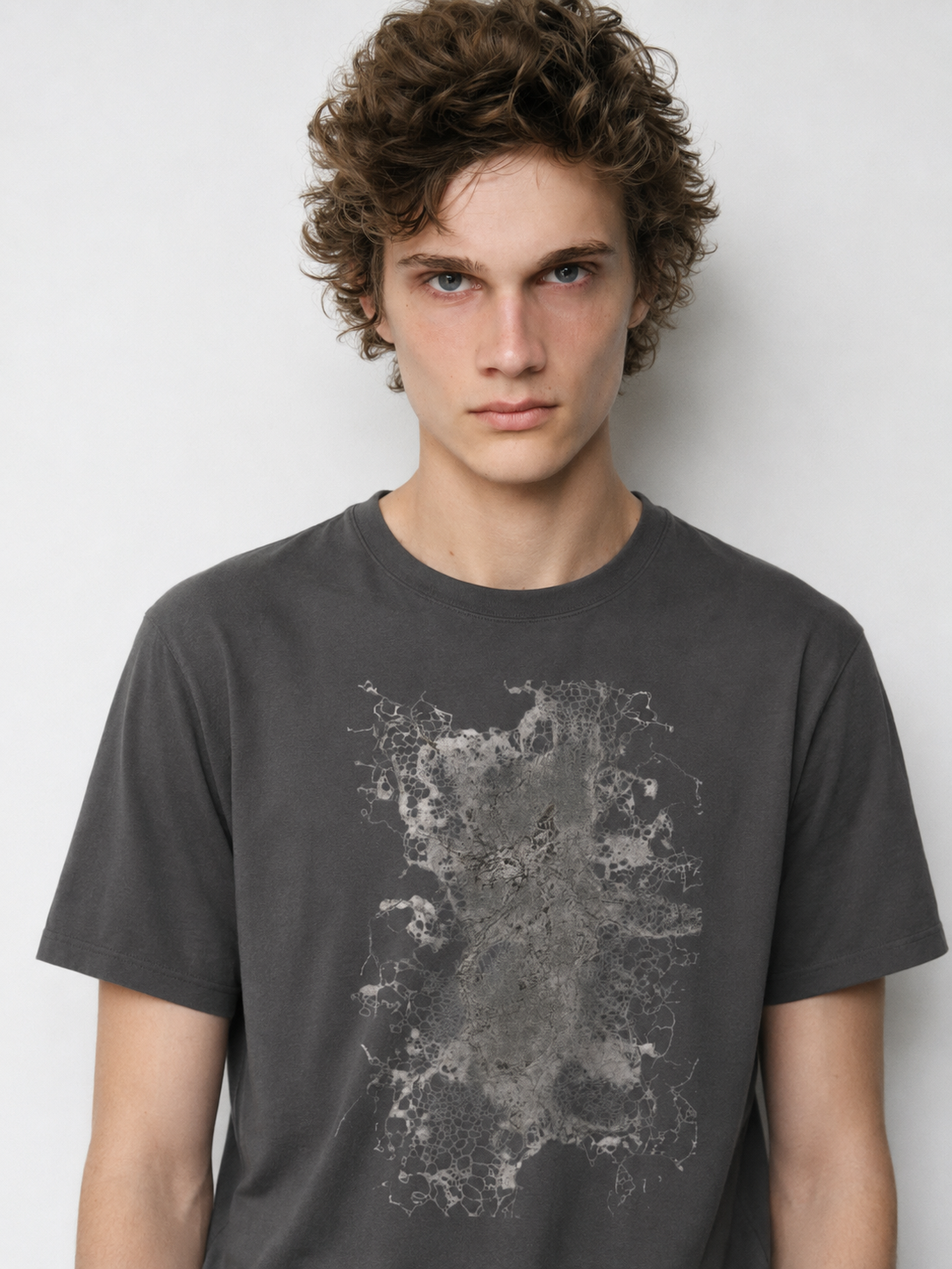 Abstract Ink Splatter Tee | Organic Cotton Shirt