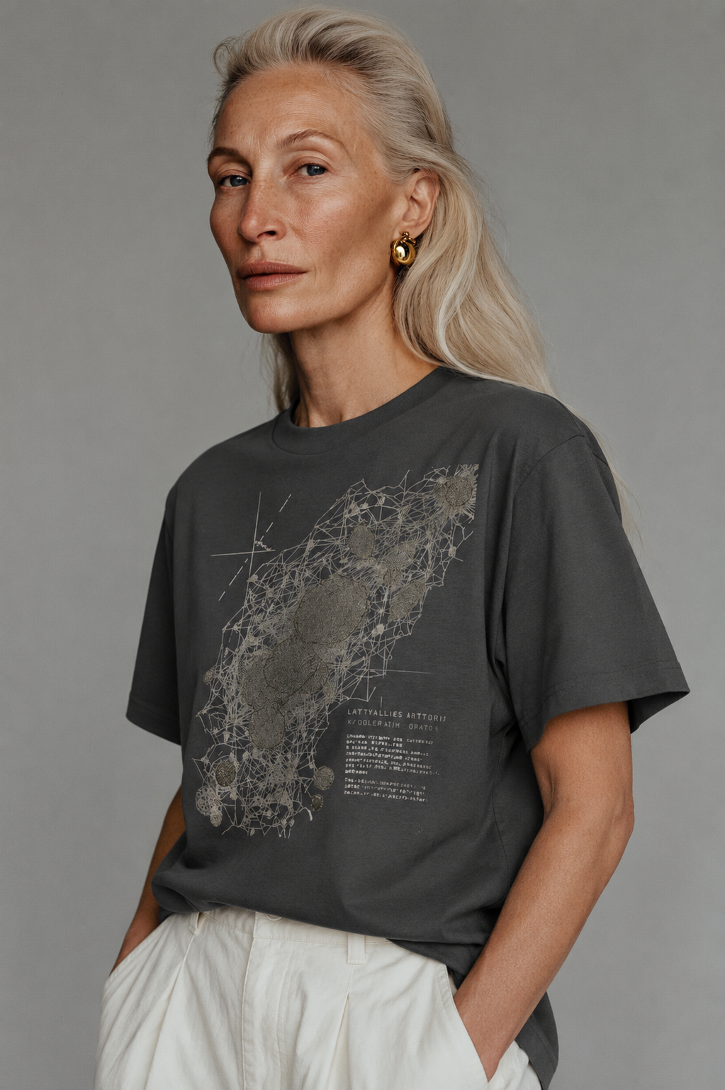 Celestial Constellation Sketch Tee | Astronomy Diagram T-Shirt
