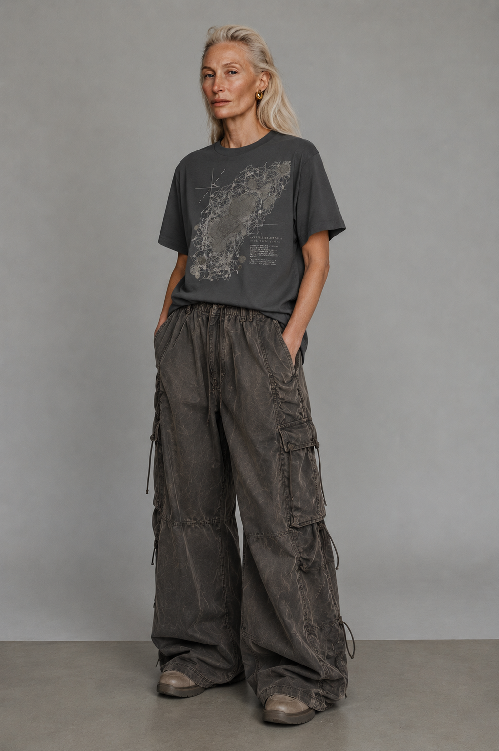 Celestial Constellation Sketch Tee | Astronomy Diagram T-Shirt