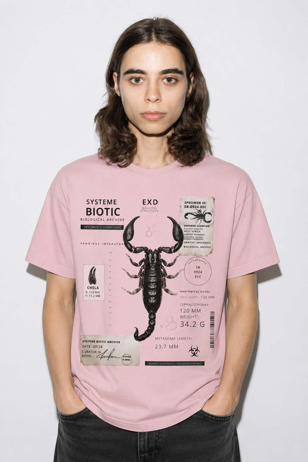 Scorpion Specimen Graphic T-Shirt