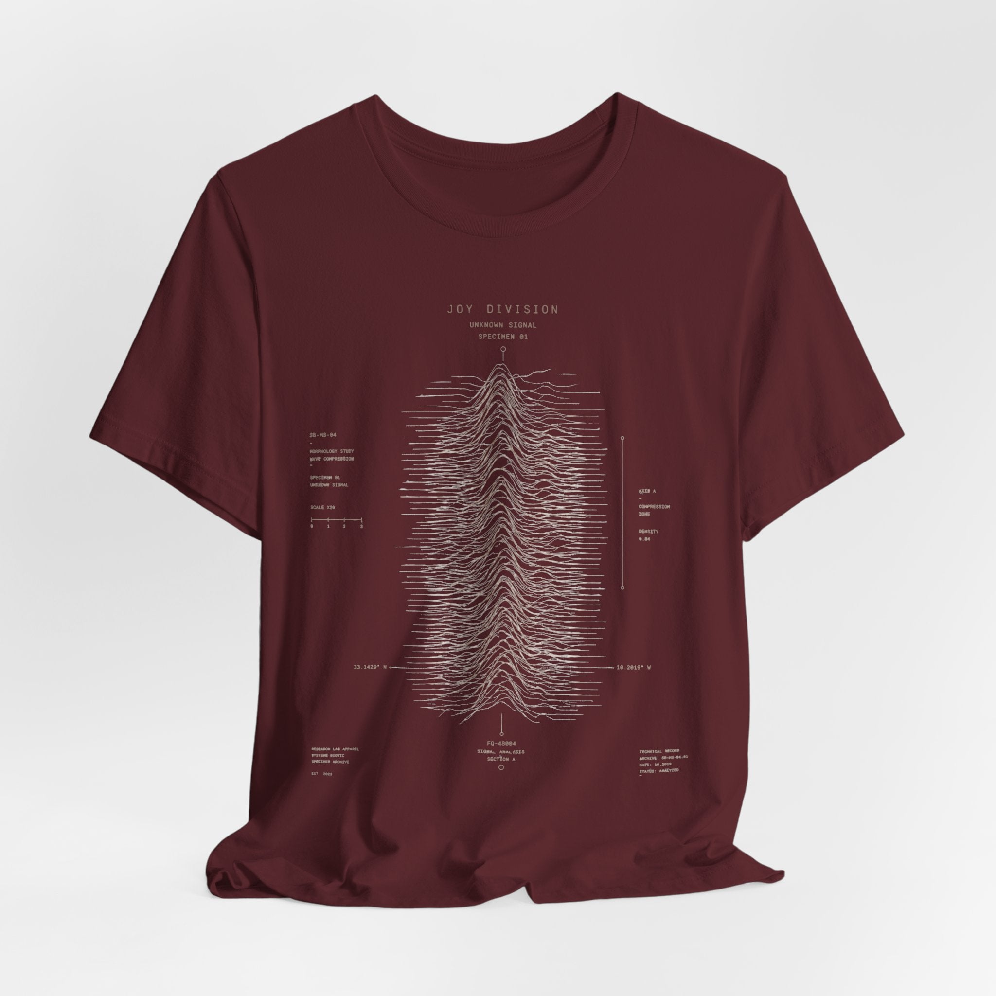 T-Shirt — 'Sea Skeleton' Nautical Anatomy Graphic Tee