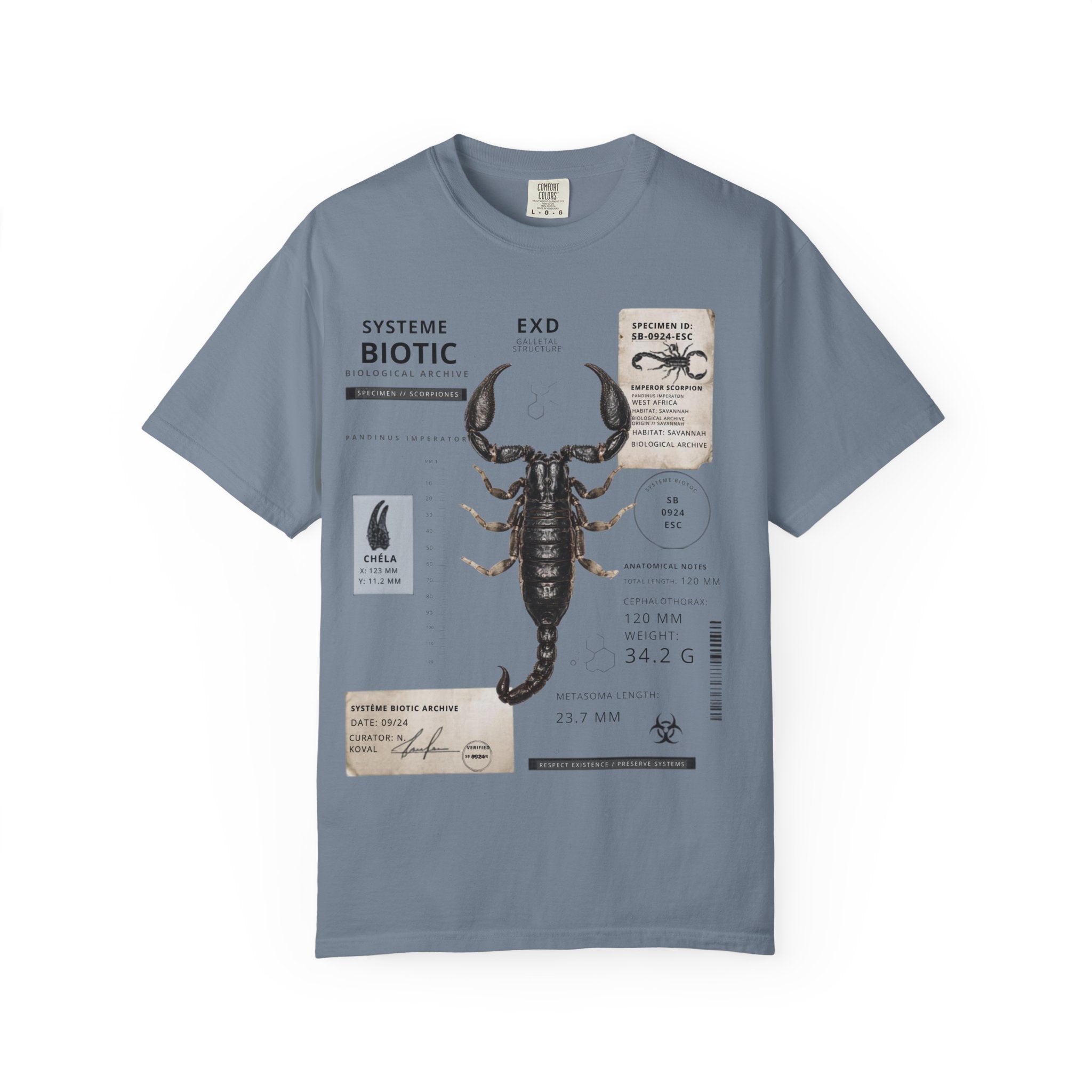 Scorpion Specimen Graphic T-Shirt