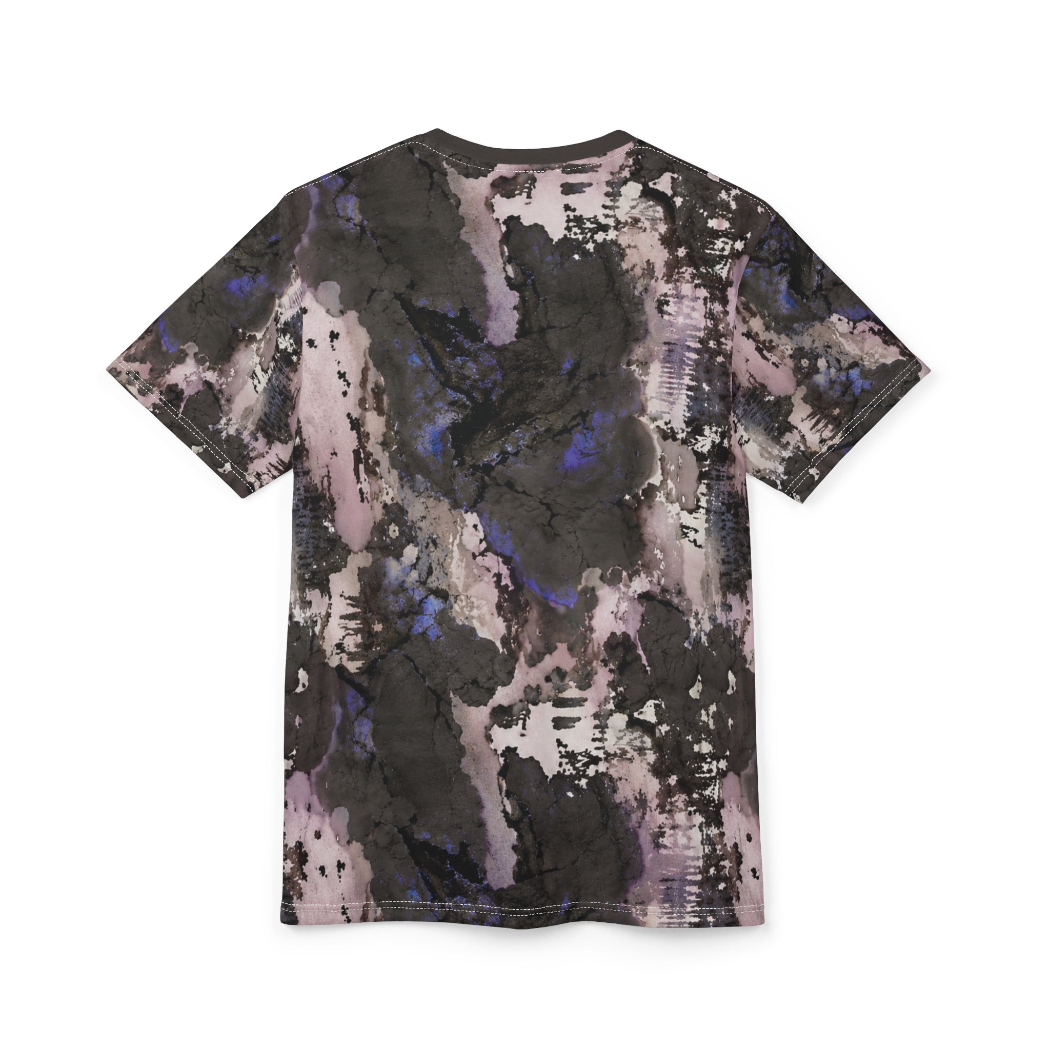 Abstract Marble Ink Pattern T-Shirt | All-Over Print