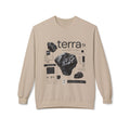 Terra Graphic Crewneck Sweatshirt — Geology Rock Print